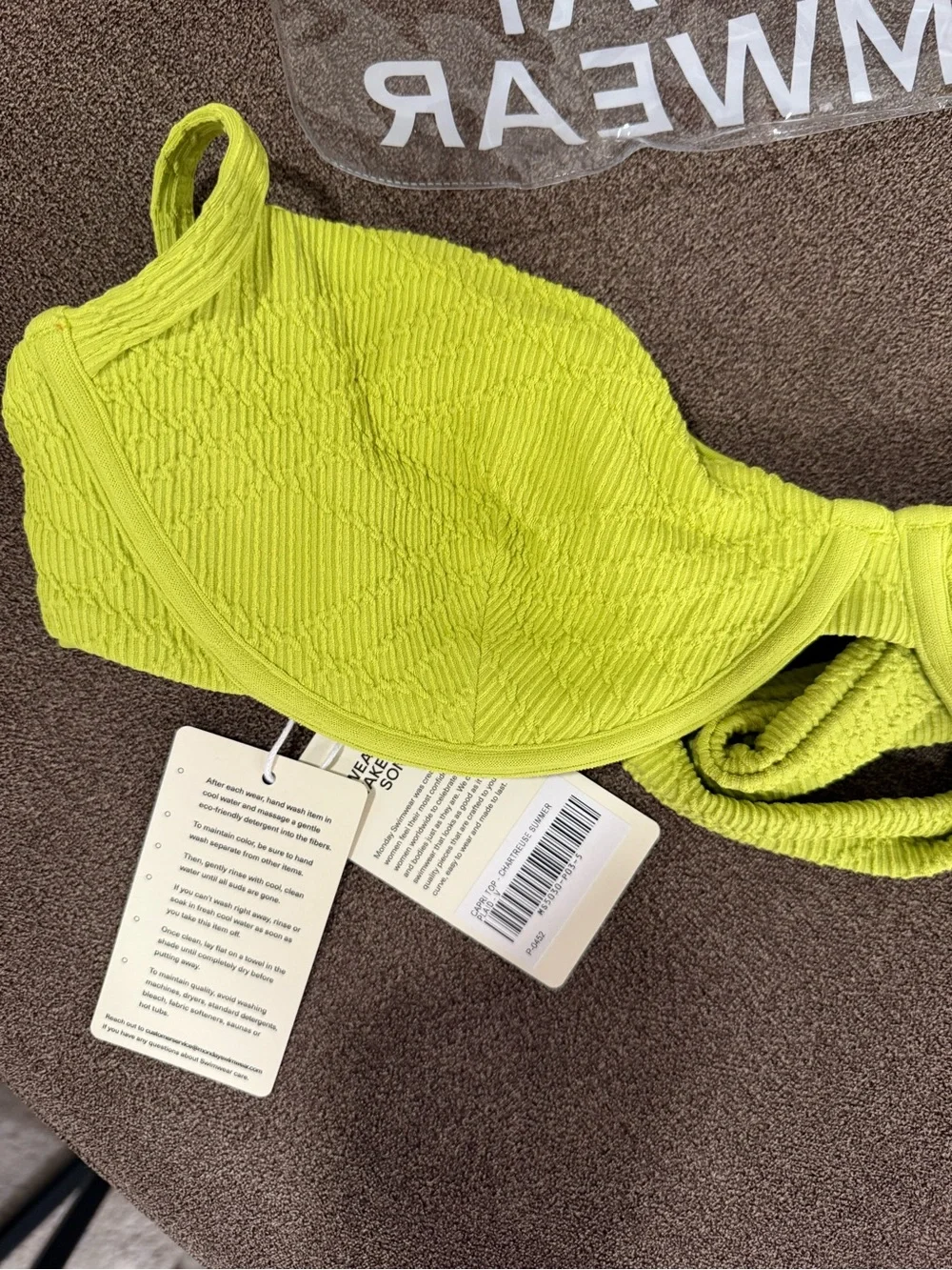 Monday Swimwear underwire cups
